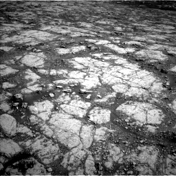 Nasa's Mars rover Curiosity acquired this image using its Left Navigation Camera on Sol 2795, at drive 1936, site number 80