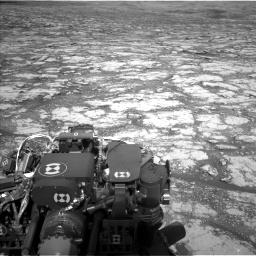 Nasa's Mars rover Curiosity acquired this image using its Left Navigation Camera on Sol 2795, at drive 1948, site number 80