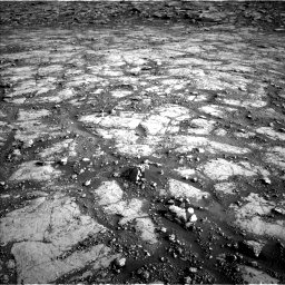 Nasa's Mars rover Curiosity acquired this image using its Left Navigation Camera on Sol 2795, at drive 2006, site number 80