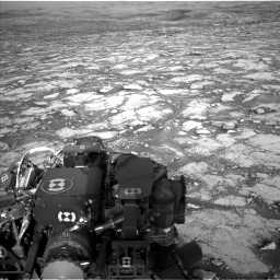 Nasa's Mars rover Curiosity acquired this image using its Left Navigation Camera on Sol 2795, at drive 2012, site number 80