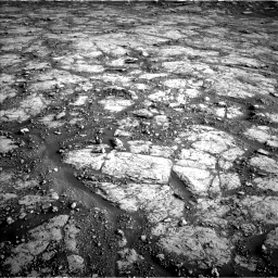 Nasa's Mars rover Curiosity acquired this image using its Left Navigation Camera on Sol 2795, at drive 2018, site number 80