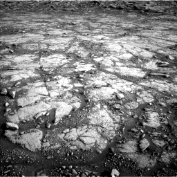 Nasa's Mars rover Curiosity acquired this image using its Left Navigation Camera on Sol 2795, at drive 2030, site number 80