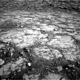 Nasa's Mars rover Curiosity acquired this image using its Left Navigation Camera on Sol 2795, at drive 2060, site number 80