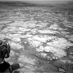 Nasa's Mars rover Curiosity acquired this image using its Right Navigation Camera on Sol 2795, at drive 1888, site number 80