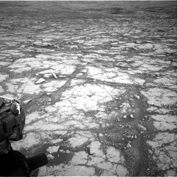 Nasa's Mars rover Curiosity acquired this image using its Right Navigation Camera on Sol 2795, at drive 1966, site number 80