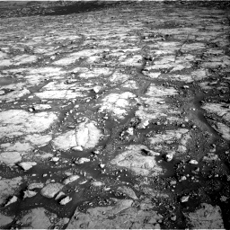 Nasa's Mars rover Curiosity acquired this image using its Right Navigation Camera on Sol 2795, at drive 2012, site number 80