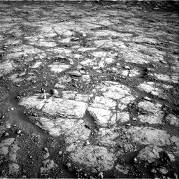 Nasa's Mars rover Curiosity acquired this image using its Right Navigation Camera on Sol 2795, at drive 2018, site number 80