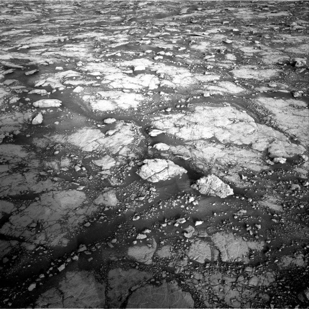 Nasa's Mars rover Curiosity acquired this image using its Right Navigation Camera on Sol 2795, at drive 2102, site number 80