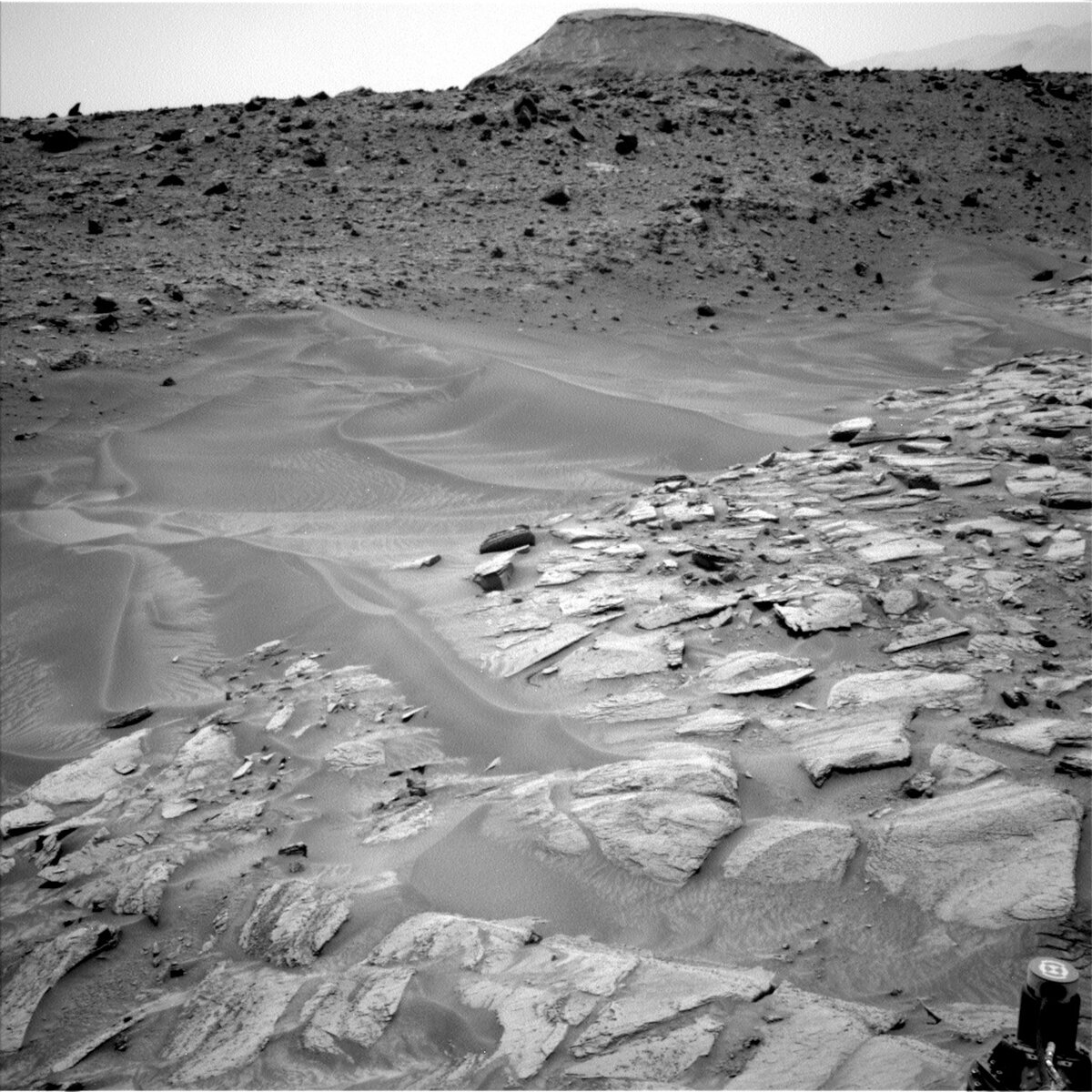 This image was taken by Left Navigation Camera onboard NASA's Mars rover Curiosity on Sol 4094.
