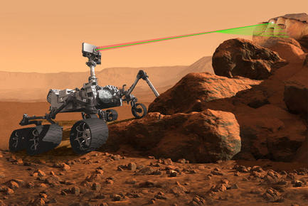 Artist's Concept of the SuperCam Instrument for Mars 2020 Rover