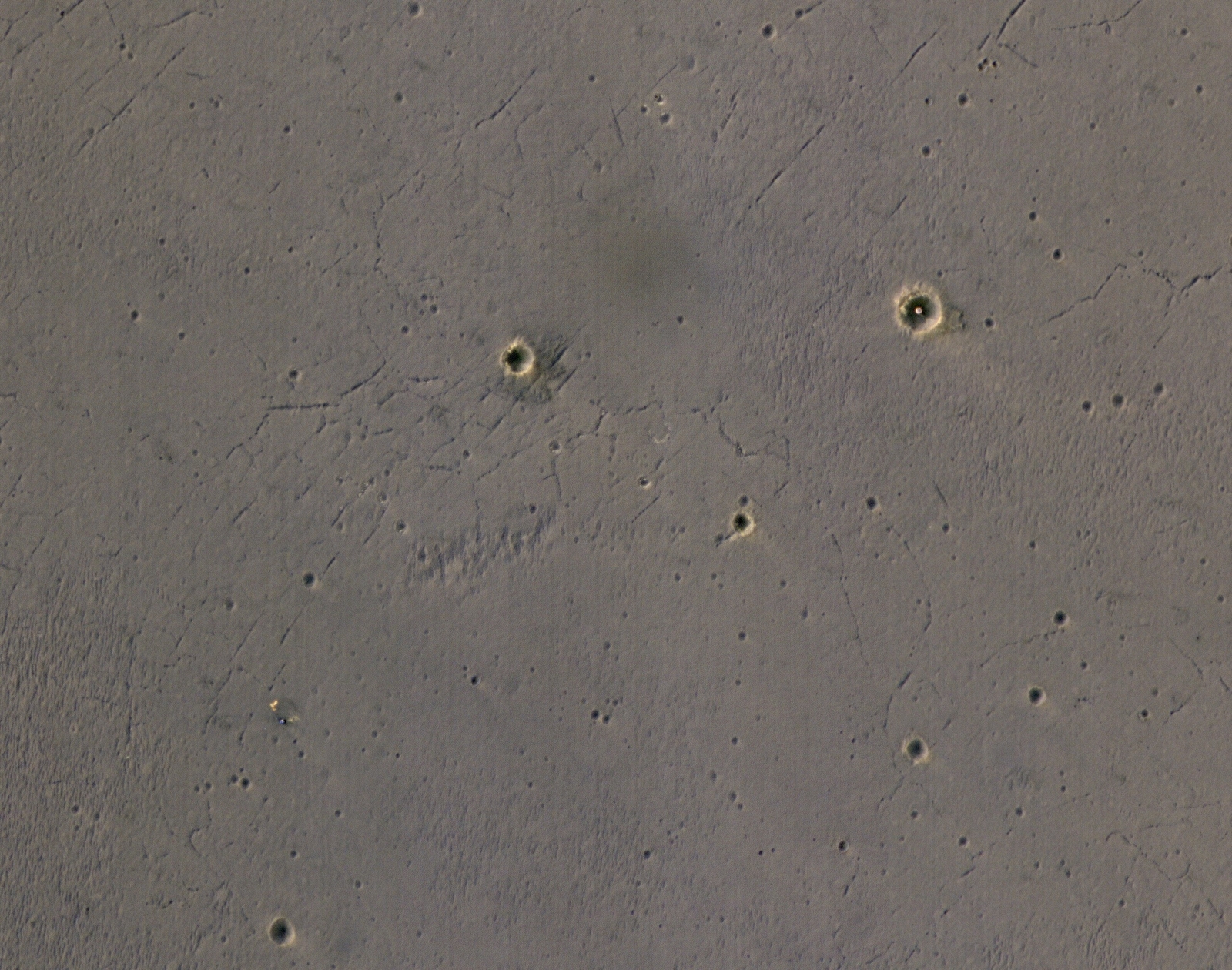 Rover's Landing Hardware at Eagle Crater, Mars